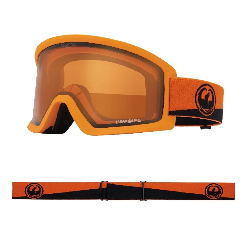 Dragon DX3 OTG Snowboard Goggles - Zest/Amber Dynamic Men's High