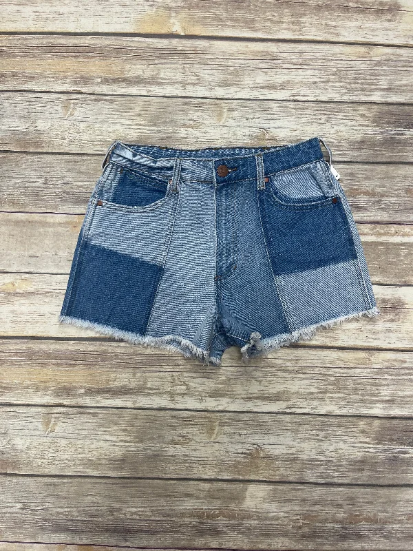 Blue Denim Shorts Billabong, Size 10 Stylish Men's Neon