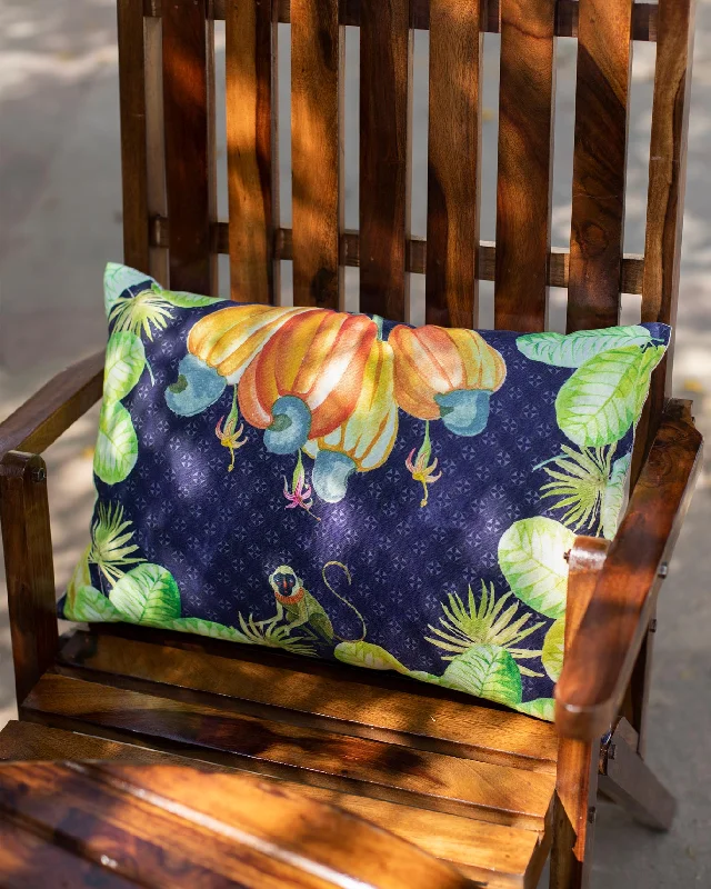 Botanical Cashew Cushion Cover Preppy Men's College
