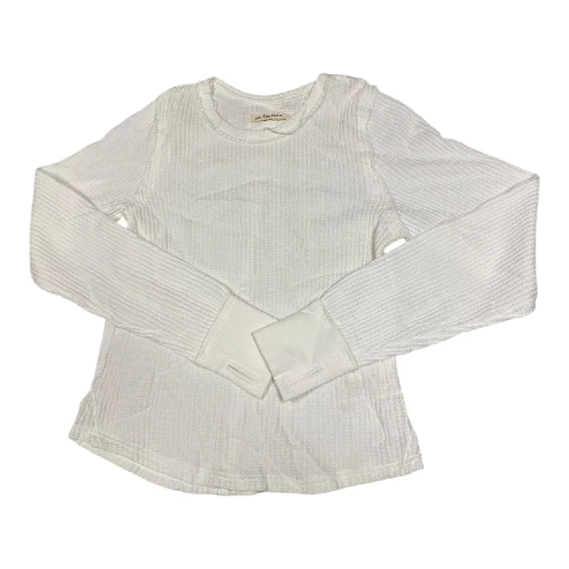 Top Ls By We The Free In White, Size:Xl Masculine Men's 