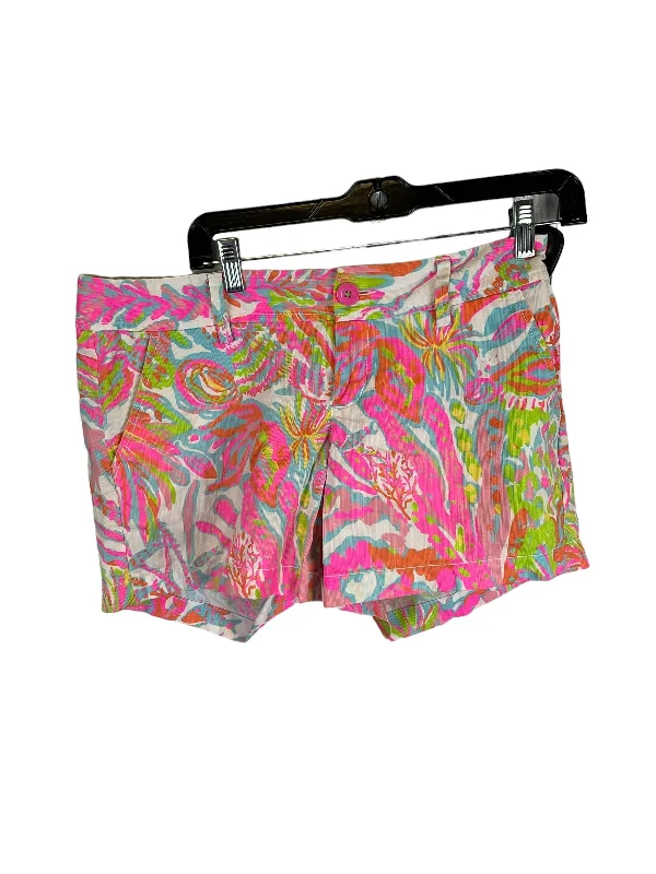 Multi-colored Shorts Designer Lilly Pulitzer, Size 6 Bold Men's Animal