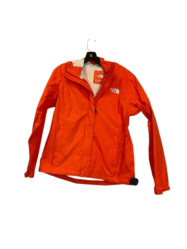 Jacket Designer By The North Face In Orange, Size: M Casual Men's Short