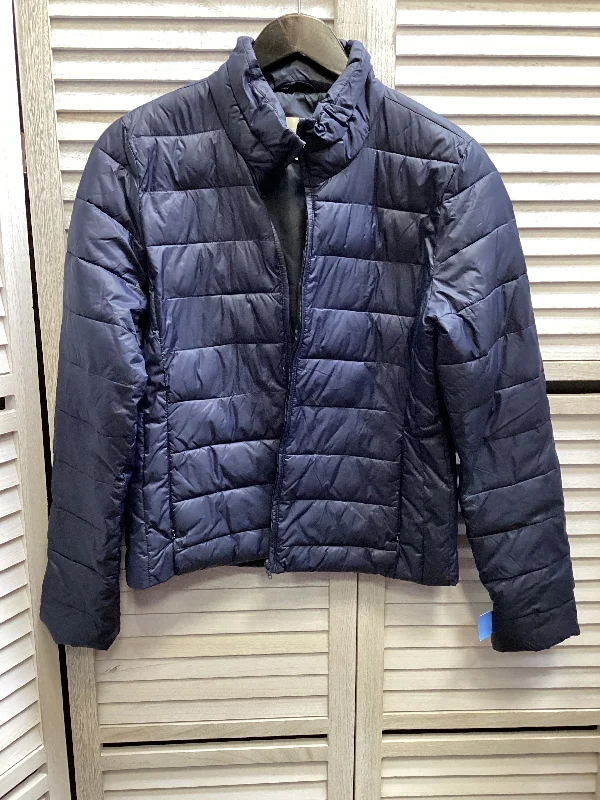 Coat Puffer & Quilted By Loft In Navy, Size: S Stylish Men's Tropical 