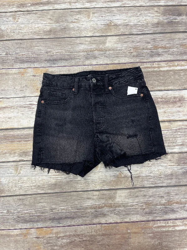 Shorts By Old Navy In Black Denim, Size: 4 Trendy Men's Oversized