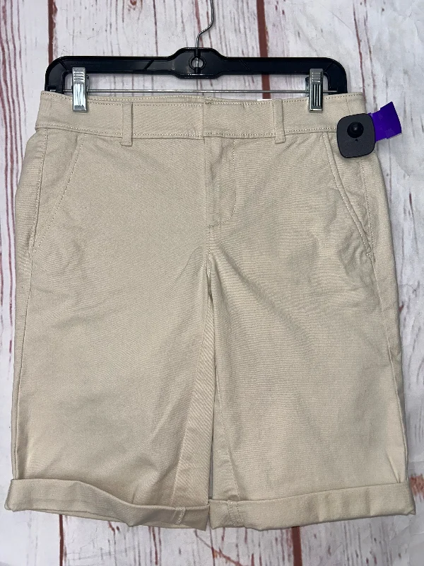 Khaki Shorts Loft, Size 0 Trendy Men's Oversized