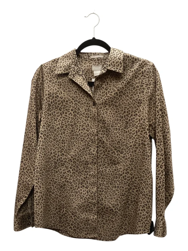 Top Long Sleeve By Chicos  Size: 0 Earthy Men's Hemp