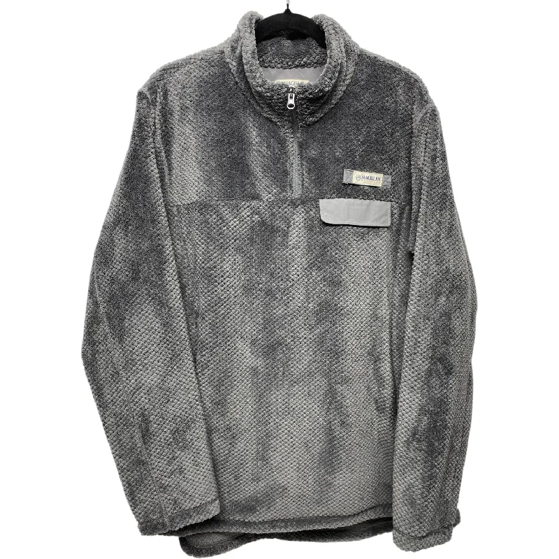 Jacket Faux Fur & Sherpa By Magellan In Grey, Size: 1x Earthy Men's Sustainable 