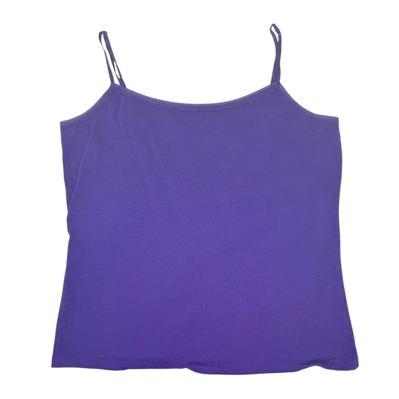 Top Cami By Ann Taylor In Purple, Size: L Stylish Men's Tropical 