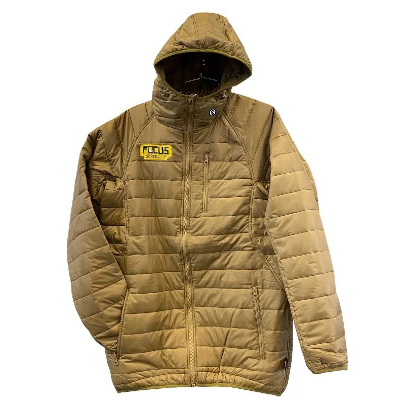 Focus Boardshop Sleeping Bag Hoodie - Coyote Brown Laid