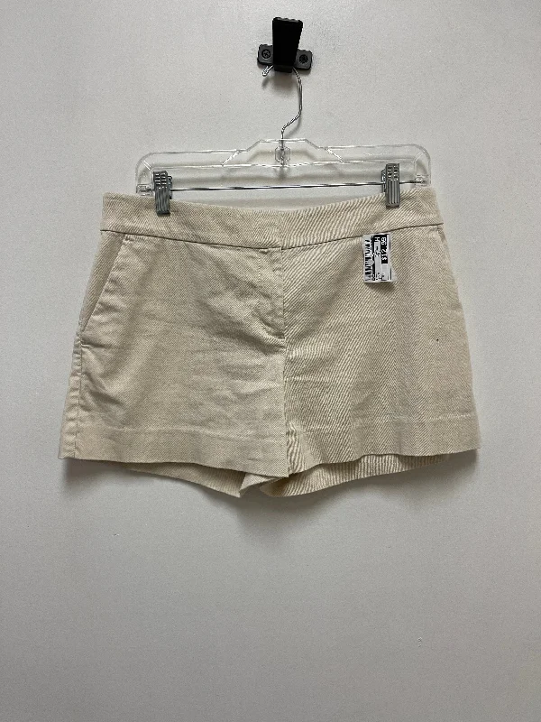 Cream Shorts Loft, Size 4 Dapper Men's Bow