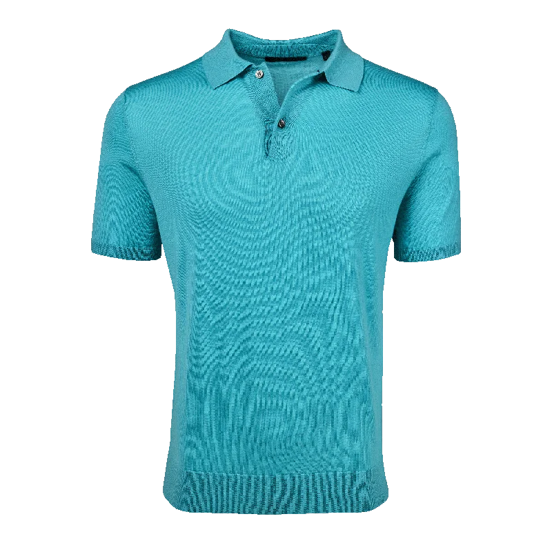 Saratoga Short Sleeve Sweater Polo Stylish Men's Tropical 