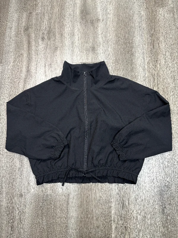 Athletic Jacket By Old Navy In Black, Size: M Organic