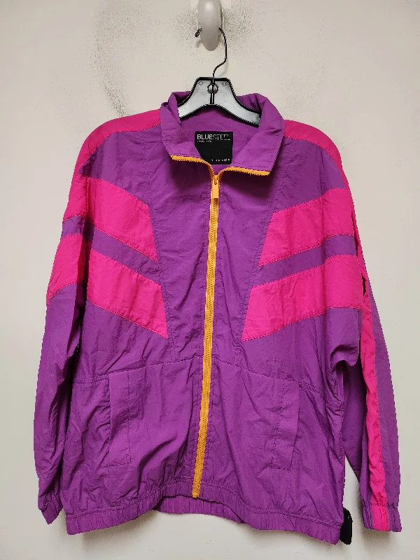 Jacket Windbreaker By Clothes Mentor In Pink & Purple, Size: S Artistic Men's Avant