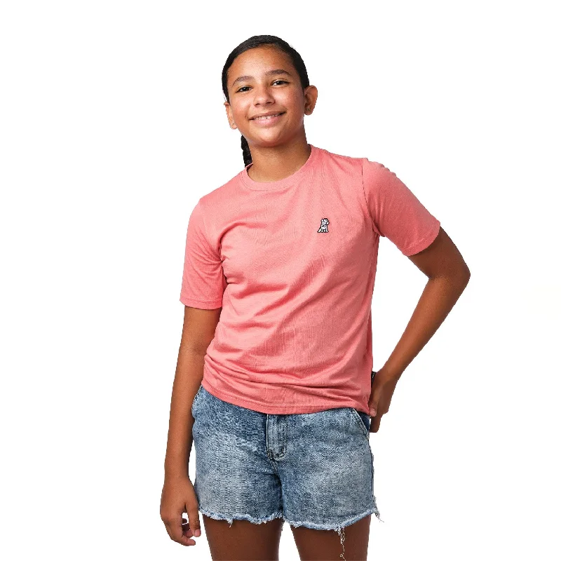 Kid's Crew Neck Jersey T-Shirt Youthful Men's Pop