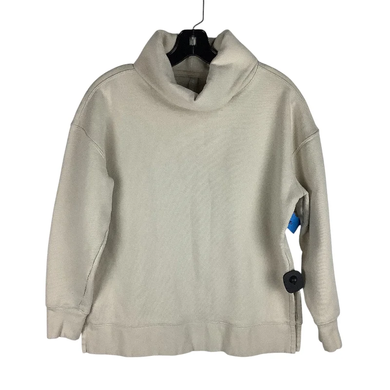 Athletic Jacket By Athleta In Cream, Size: Xs Modern Men's 