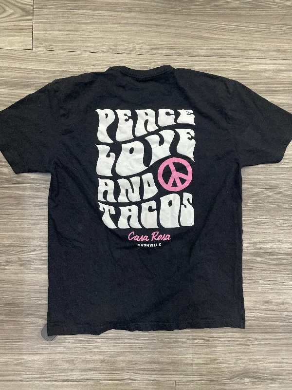 Top Short Sleeve By Next Level In Black, Size: Xl Traditional Men's Country