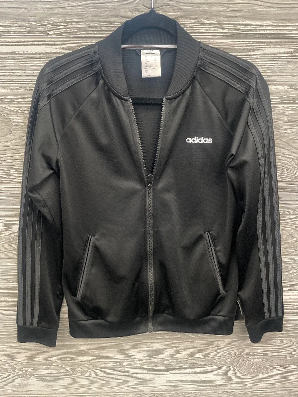 Athletic Jacket By Adidas In Black, Size: S Stylish Men's Tropical 