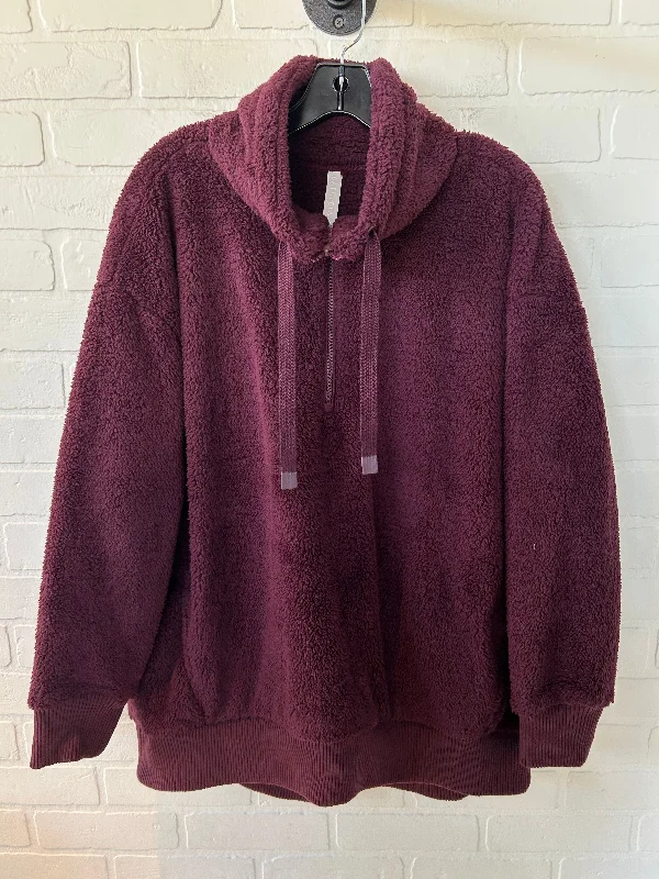 Jacket Fleece By Athleta In Red, Size: Xl Confident Men's Power