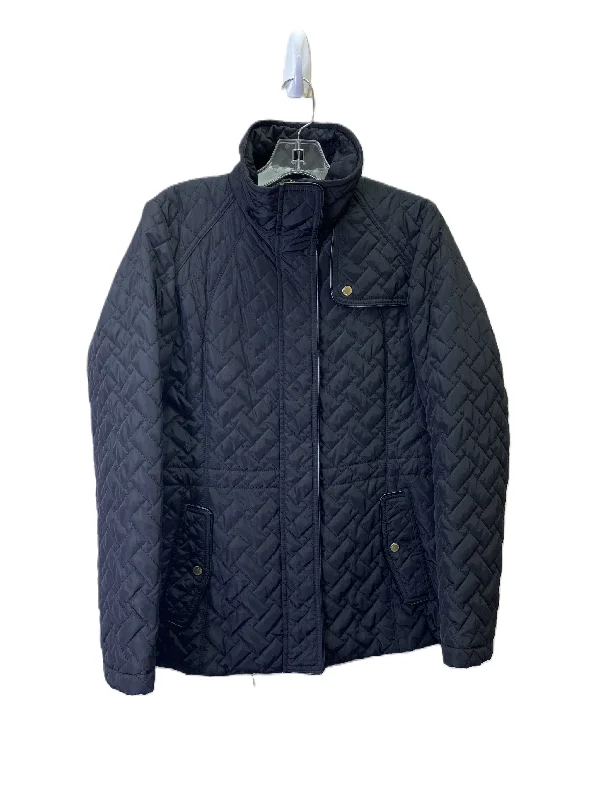 Coat Puffer & Quilted By Cole-haan In Black, Size: M Vintage Men's 1970S Disco