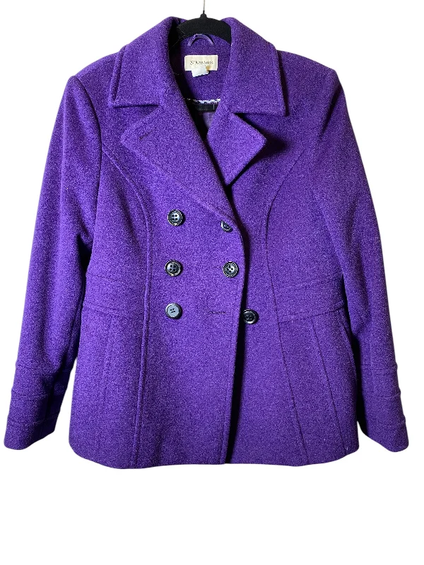 Coat Other By St Johns Bay In Purple, Size: M Polished Men's Satin