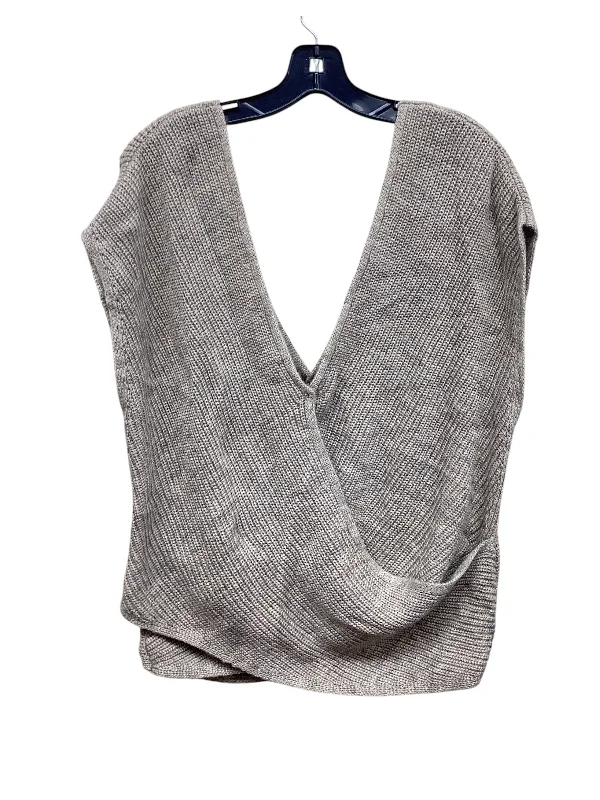 Top Short Sleeve By Anthropologie In Brown, Size: M Lumberjack