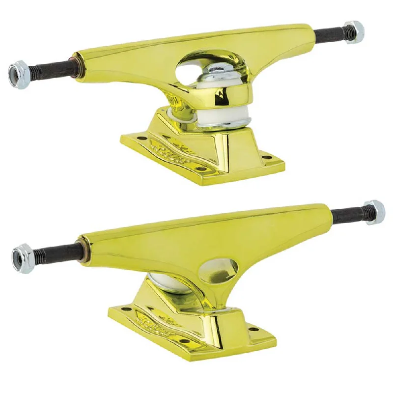 Krux K5 Hollow Krome Green DLK Standard Skateboard Trucks Athletic Men's Compression