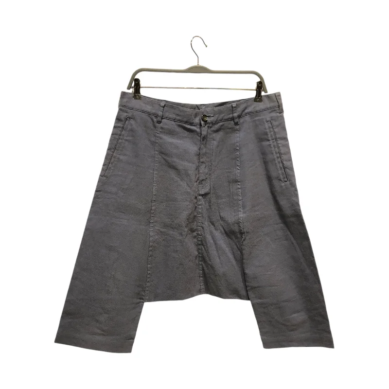 COMME des GARCONS HOMME PLUS/Shorts/S/Cotton/IDG/ CDG HOMME PLUS BLANK SHORTS Trendy Men's Oversized