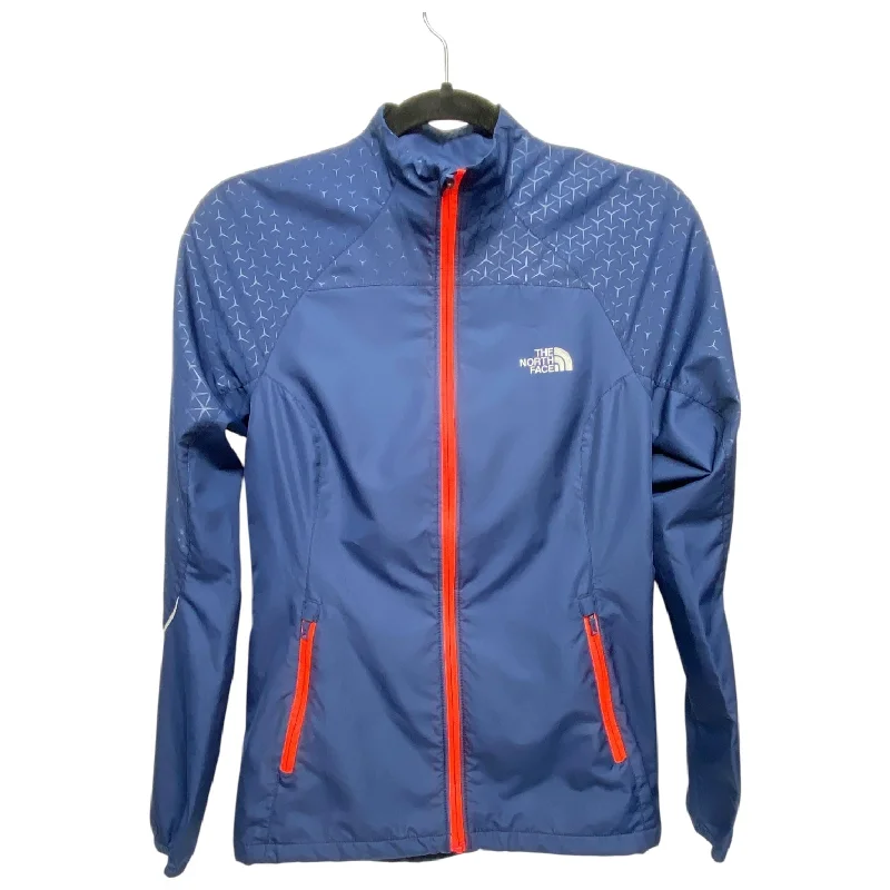 Athletic Jacket By The North Face In Blue & Orange, Size: Sp Dynamic Men's High