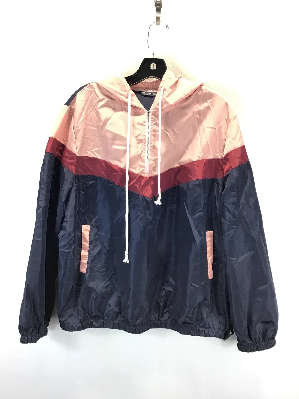 Jacket Other By Shein In Blue & Pink, Size: 2x Refined Men's European
