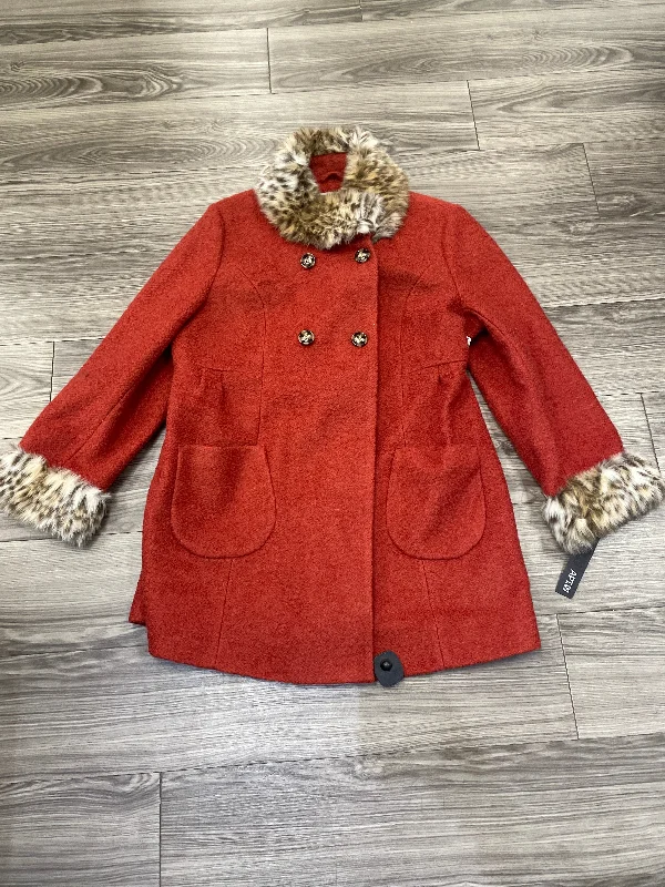 Jacket Faux Fur & Sherpa By Apt 9 In Orange, Size: 1x Practical Men's Multi