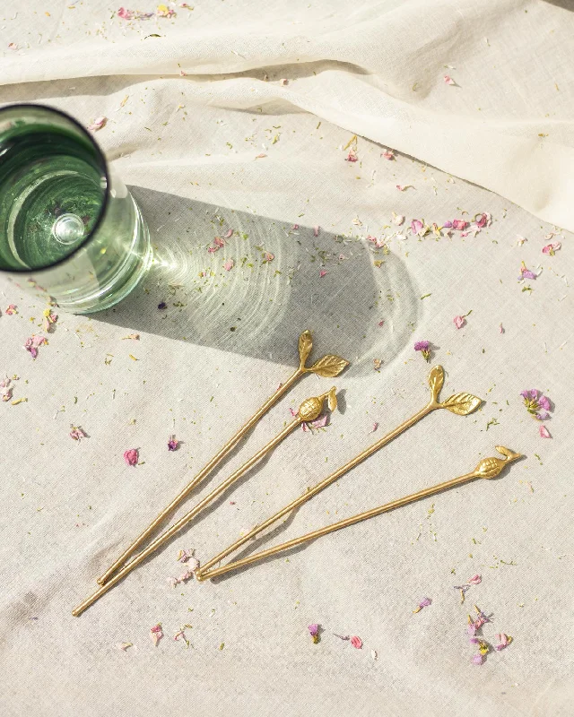 Jackfruit Stirrers (Set of 4) Bohemian Men's Free
