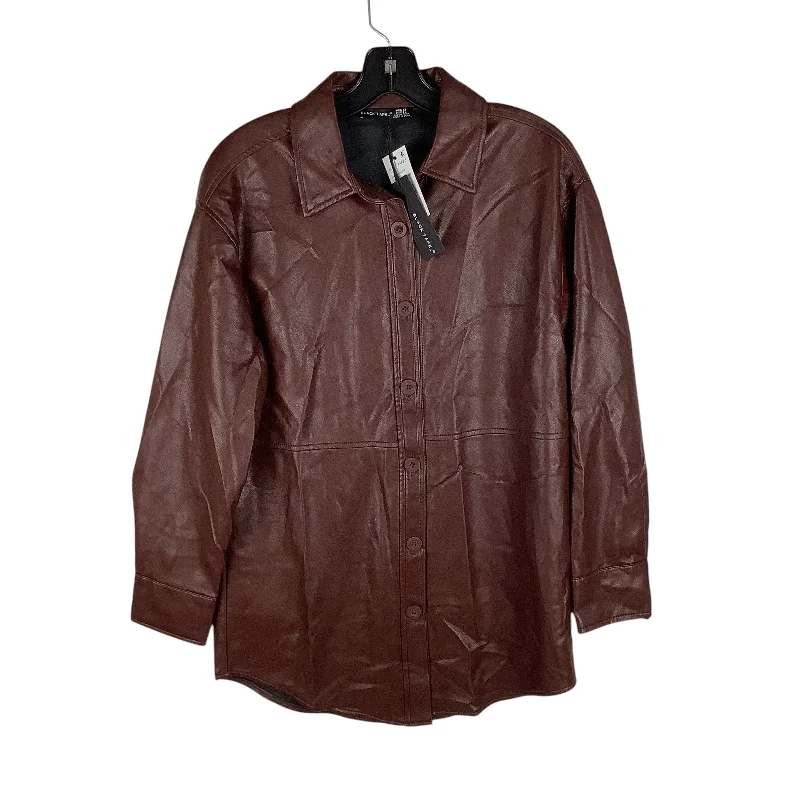 Jacket Shirt By Cmc In Red, Size: Xs Masculine Men's Thick