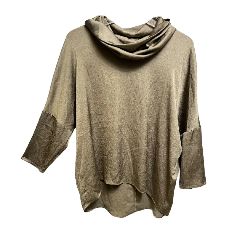 Top 3/4 Sleeve By Joseph Ribkoff In Taupe, Size: 4 Streetwear Style