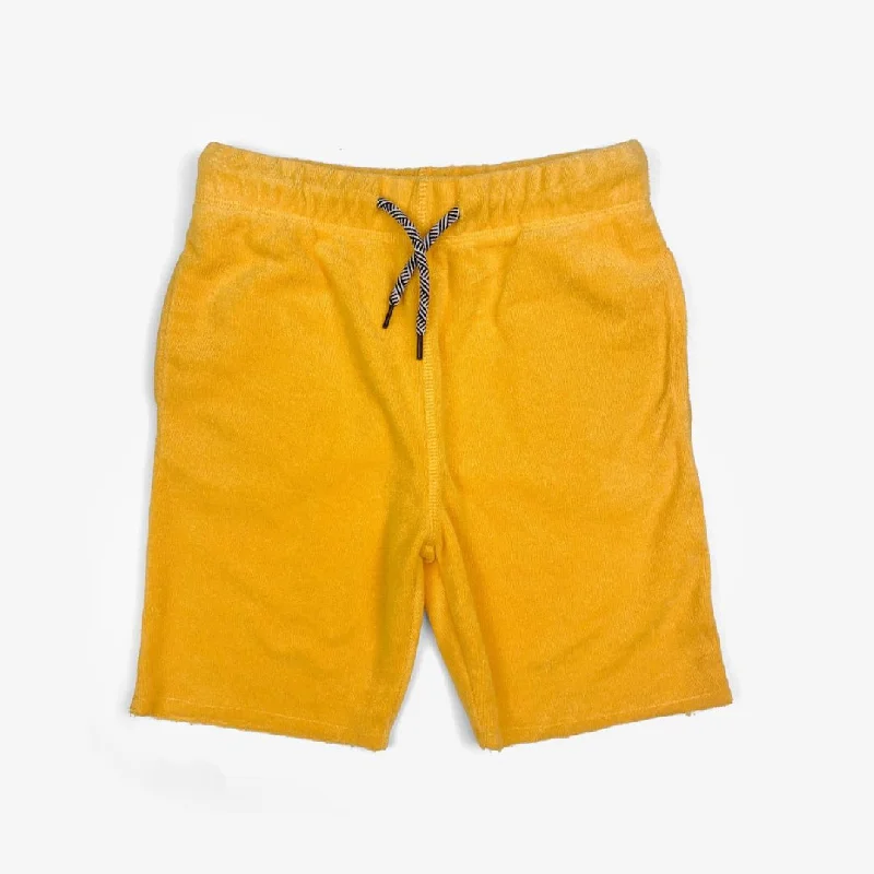 Camp Shorts | Gold Terry British Gentleman Style