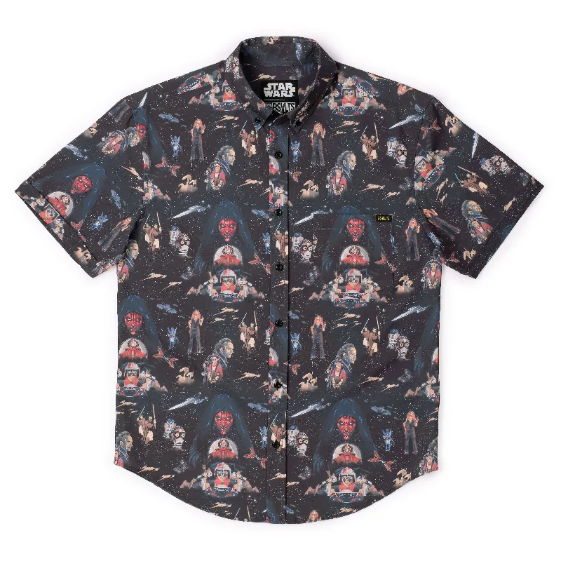 Star Wars™ "The Phantom Menace" – KUNUFLEX Short Sleeve Shirt Trendy Men's Oversized