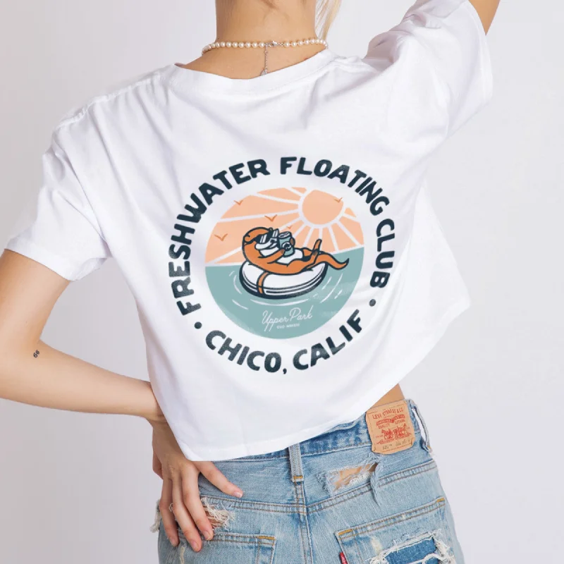 Freshwater Floating Club Crop Tee Dynamic Men's Glow