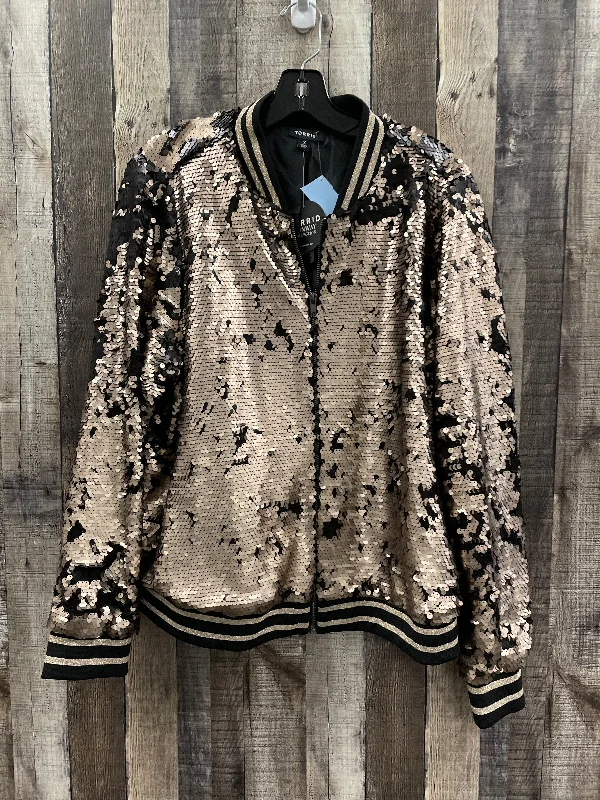 Jacket Other By Torrid In Bronze, Size: 2x Earthy Men's Hemp