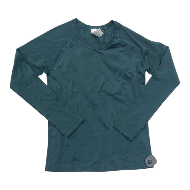 Athletic Top Long Sleeve Crewneck By Athleta In Green, Size: L Confident Men's High