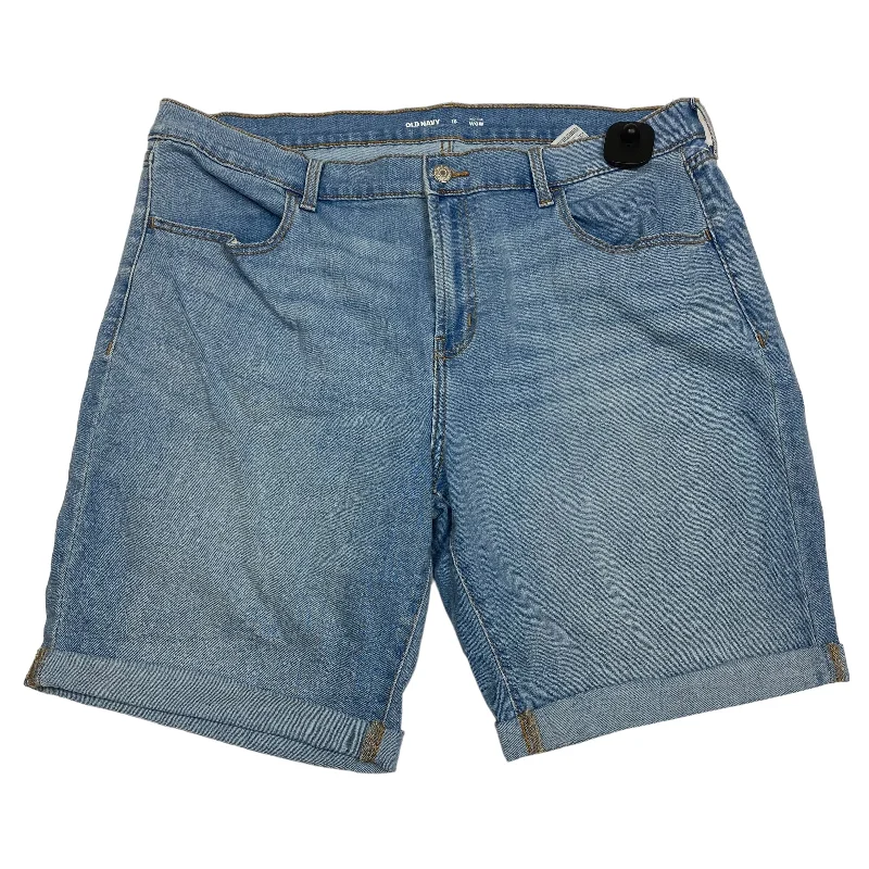 Blue Denim Shorts Old Navy, Size 16 Confident Men's High