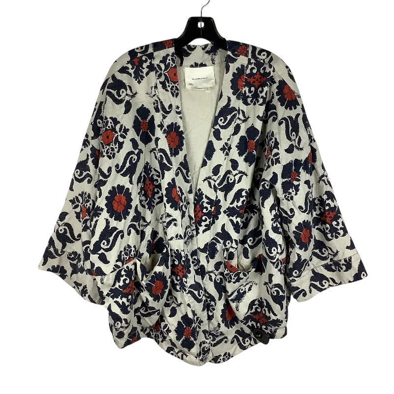 Jacket Other By Anthropologie In Navy, Size: S Polished Men's Silk