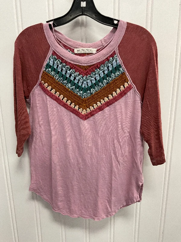 Top Ss By We The Free In Multi, Size:Xs Cool Men's Distressed