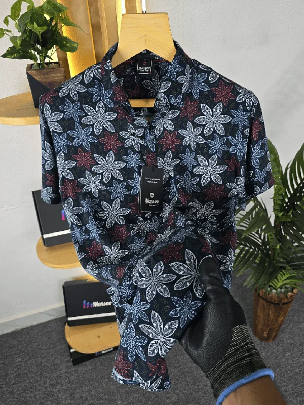 Mensoo Printed Hs Shirt 05 Bold Men's Statement