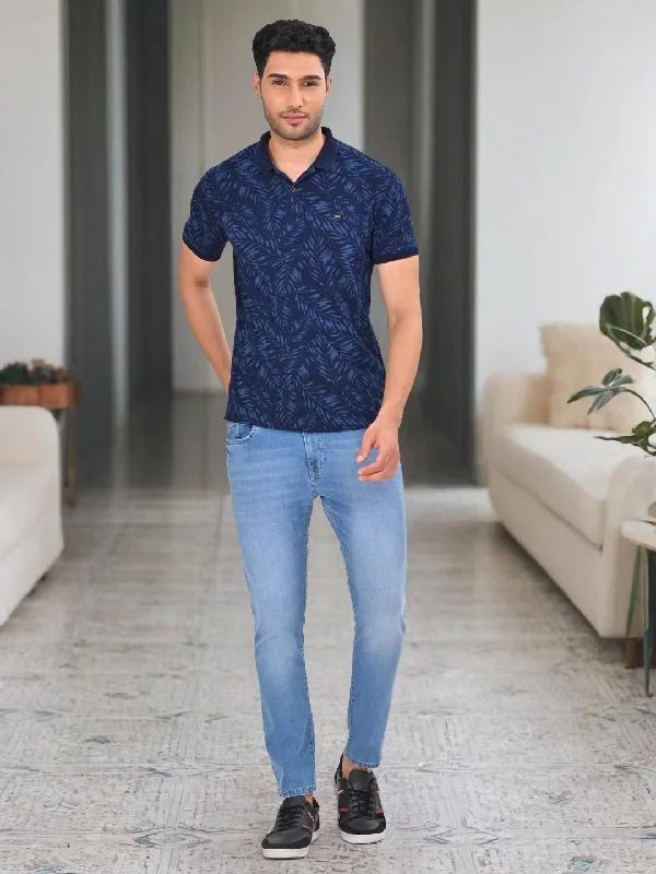 Men Printed Polo T-Shirt Lumberjack