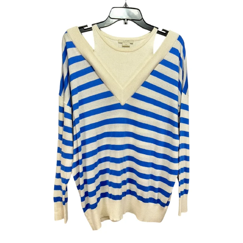 Sweater By Worth Ny In Striped Pattern, Size: M Business
