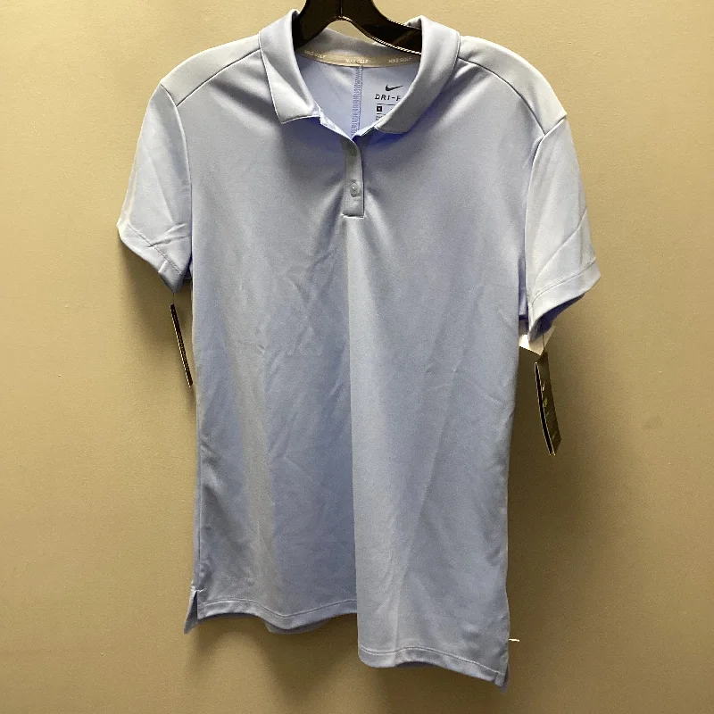 Athletic Top Short Sleeve By Nike Apparel In Blue, Size: M Modern Men's Tech