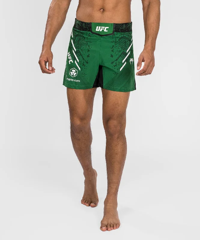 UFC Adrenaline by Venum Authentic Fight Night Men's Fight Short - Short Fit - Green Cool Men's Skate
