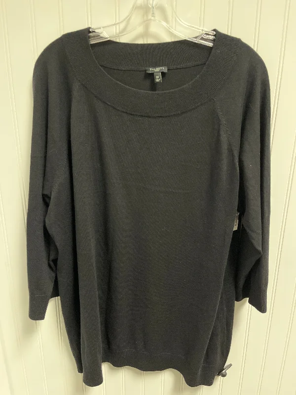 Top Long Sleeve By Talbots In Black, Size: 3x Cozy Men's Winter