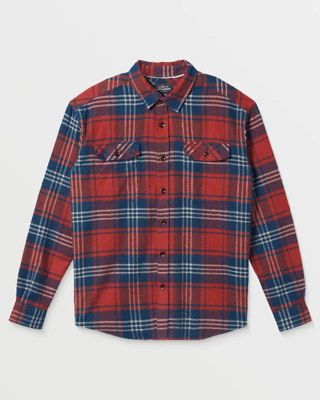 Waterman Revolution Flannel - Majolica Trendy Men's Scandinavian
