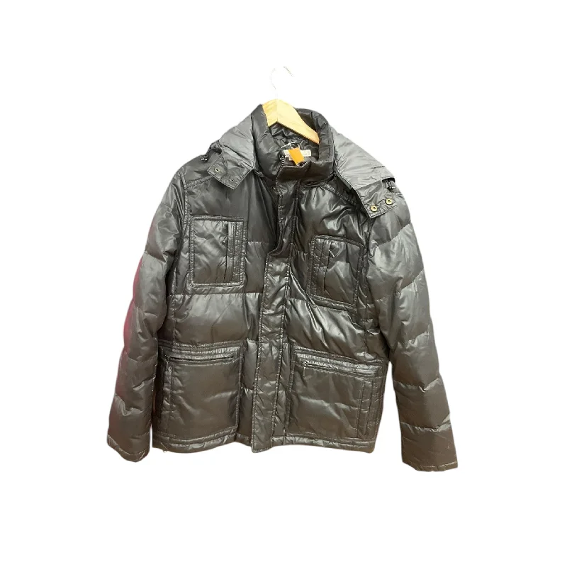 Coat Puffer & Quilted By Kenneth Cole Reaction In Black, Size: L Rugged Men's Outdoor 