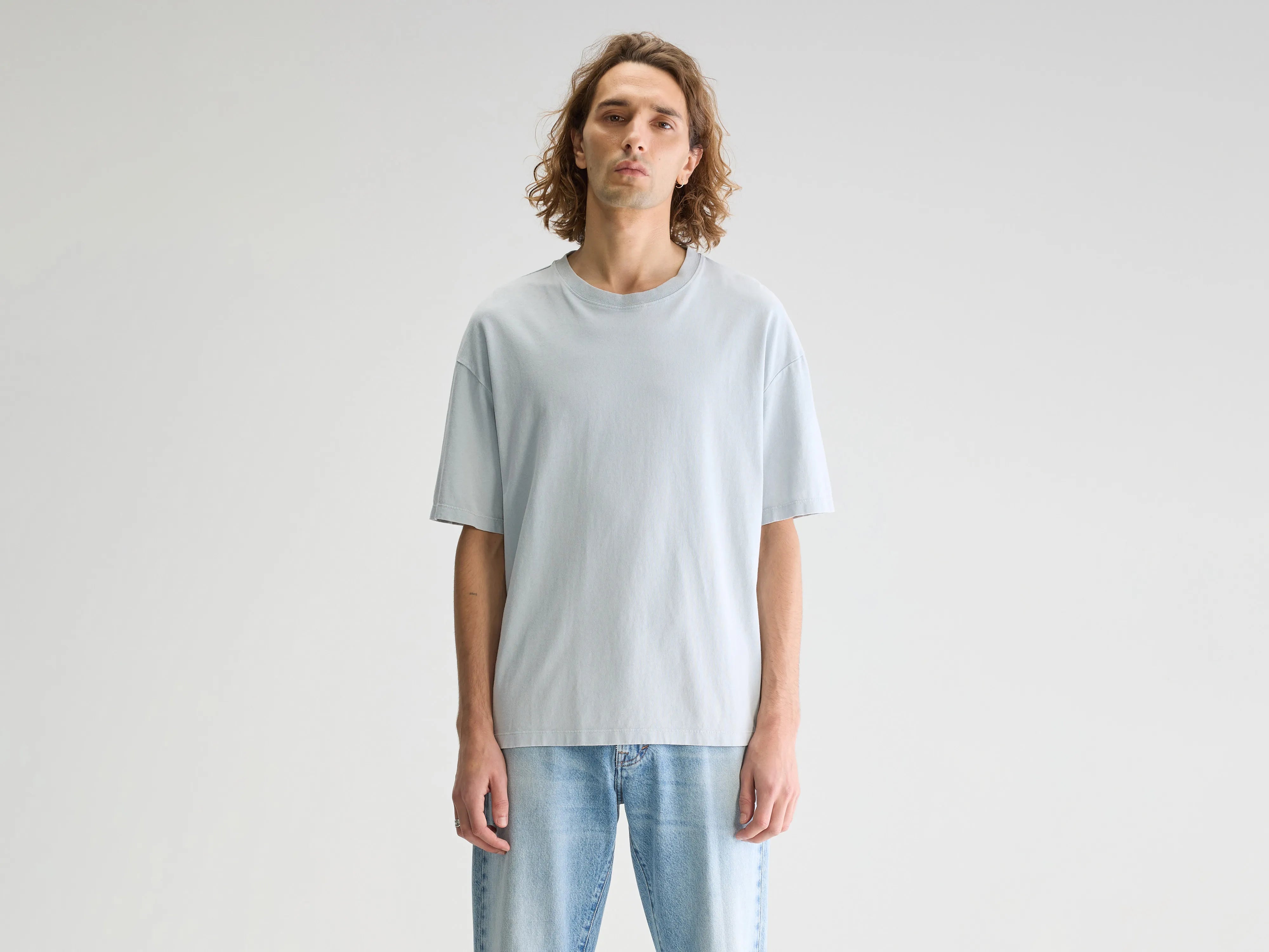 Vouch short-sleeve t-shirt (251 / M / BLUE FOG) Confident Men's High